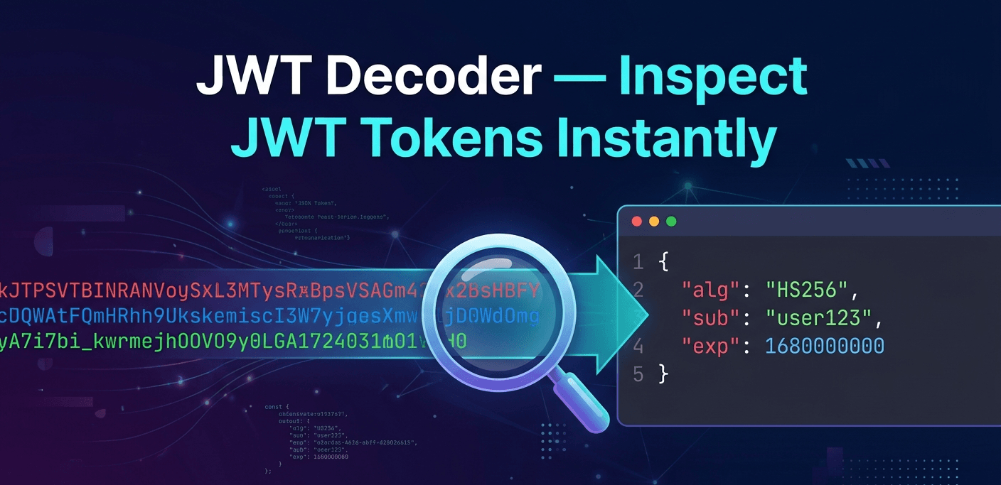 JWT Decoder tool cover